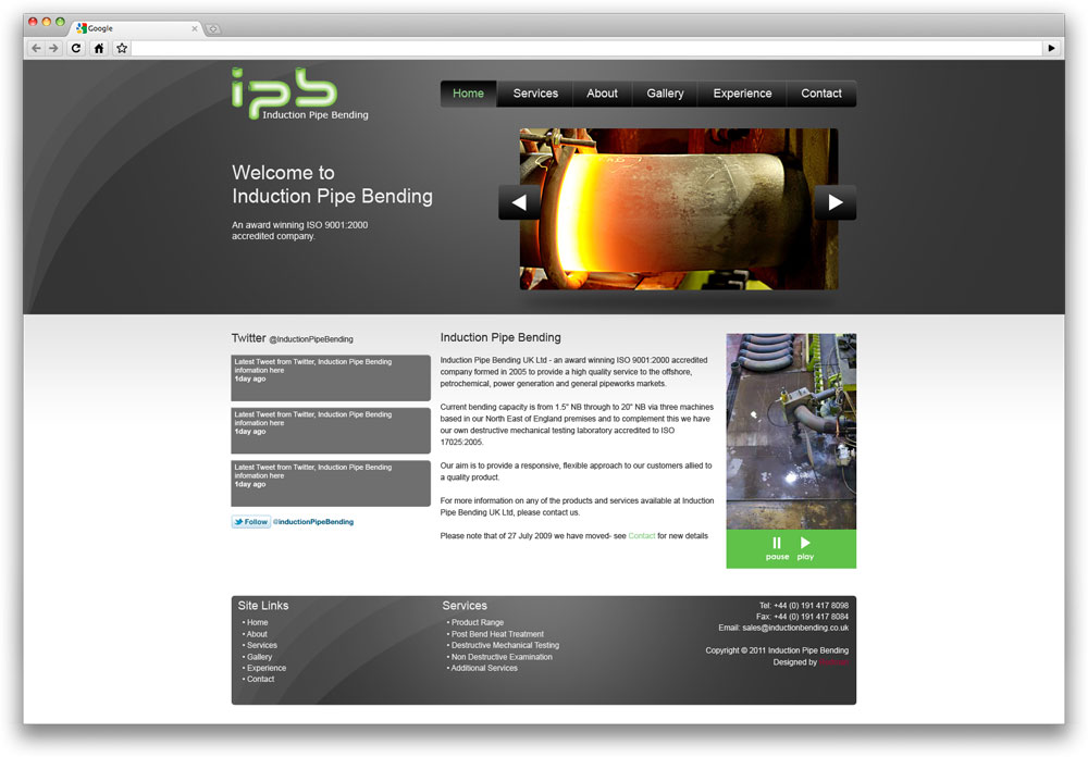 Induction Pipe Bending